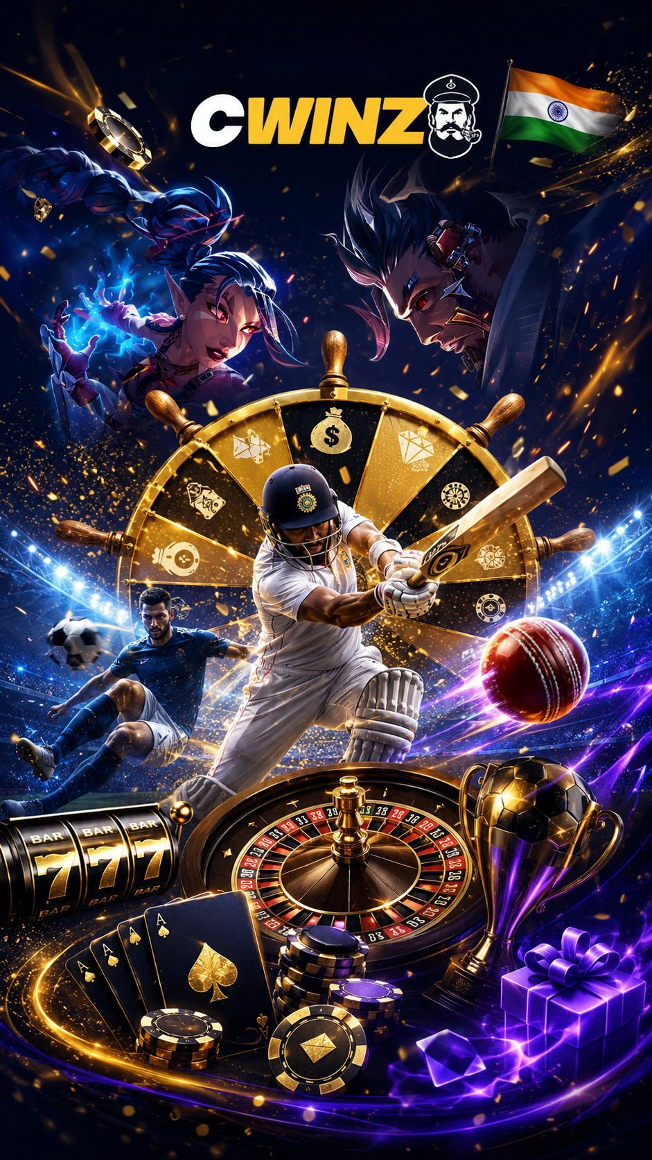 Cwinz Casino India – 6,000+ Games and INR Payments