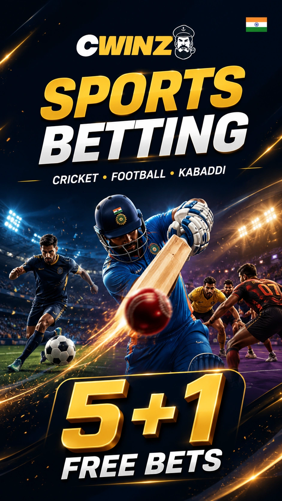 Sports betting at Cwinz Casino India